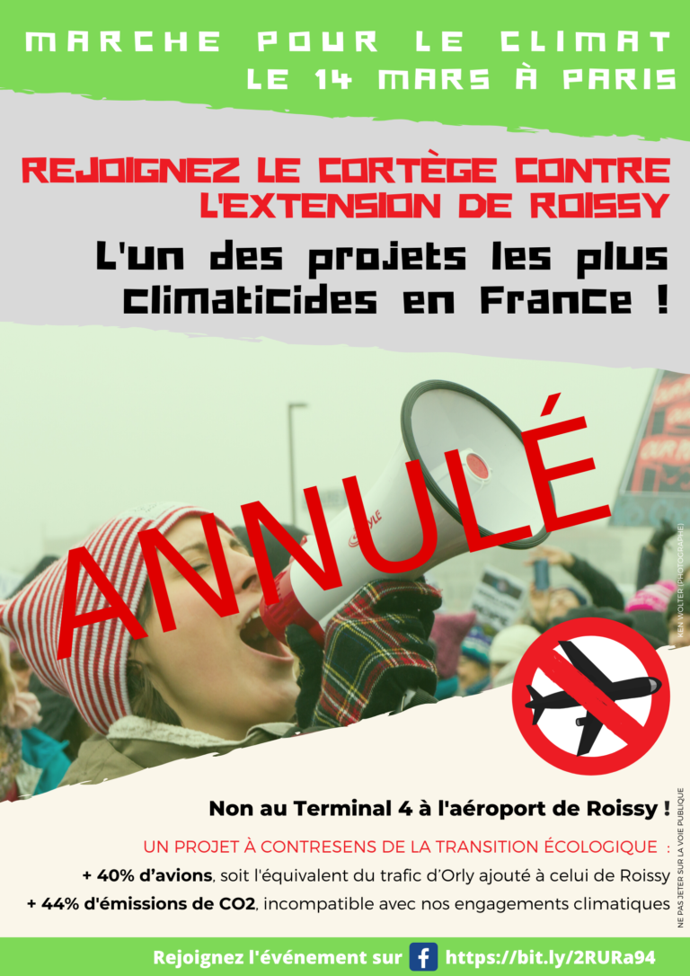 Read more about the article Marche pour le climat 14 mars à Paris