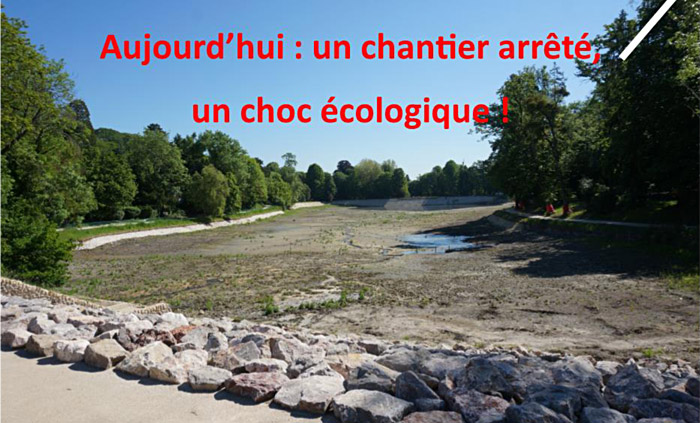 Read more about the article Les étangs de Corot : un chantier arrêté, un choc écologique !